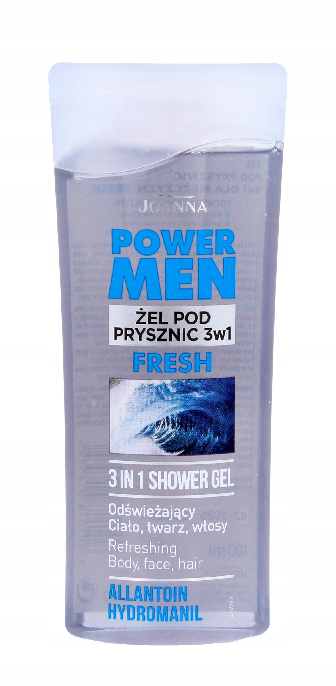 

Joanna Power Men Szampon-żel pod prysznic 3w1 100