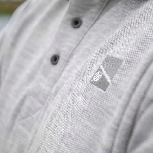 Koszulka Preston Grey Polo M Rękaw krótki rękaw