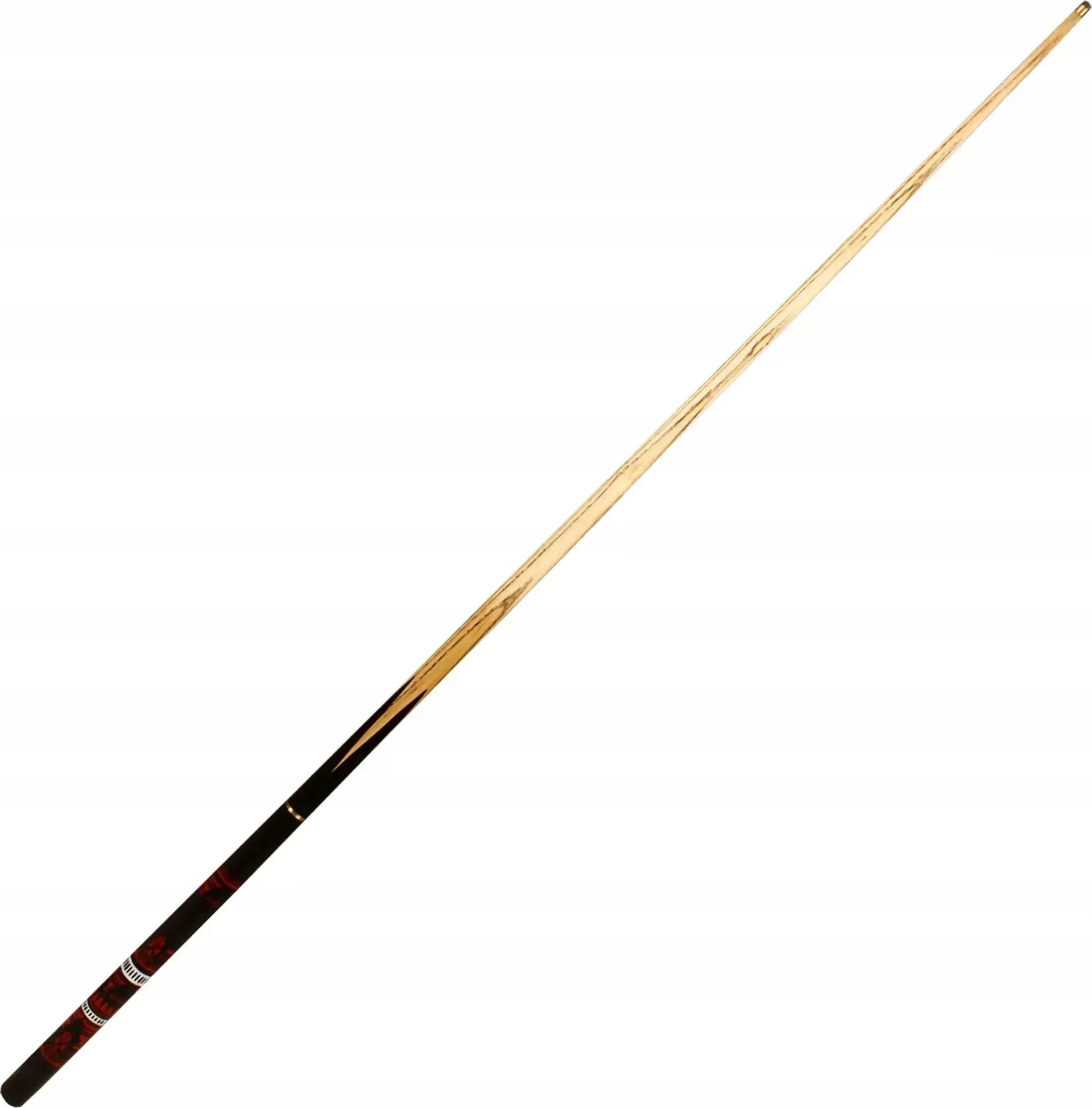 Kij bilardowy do snookera bilarda 2-częściowy drewniany Abbey 145cm