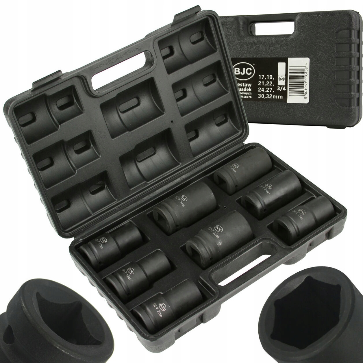 Zestaw Nasadek Udarowych 3/4 Nasadki Udarowe 17-32