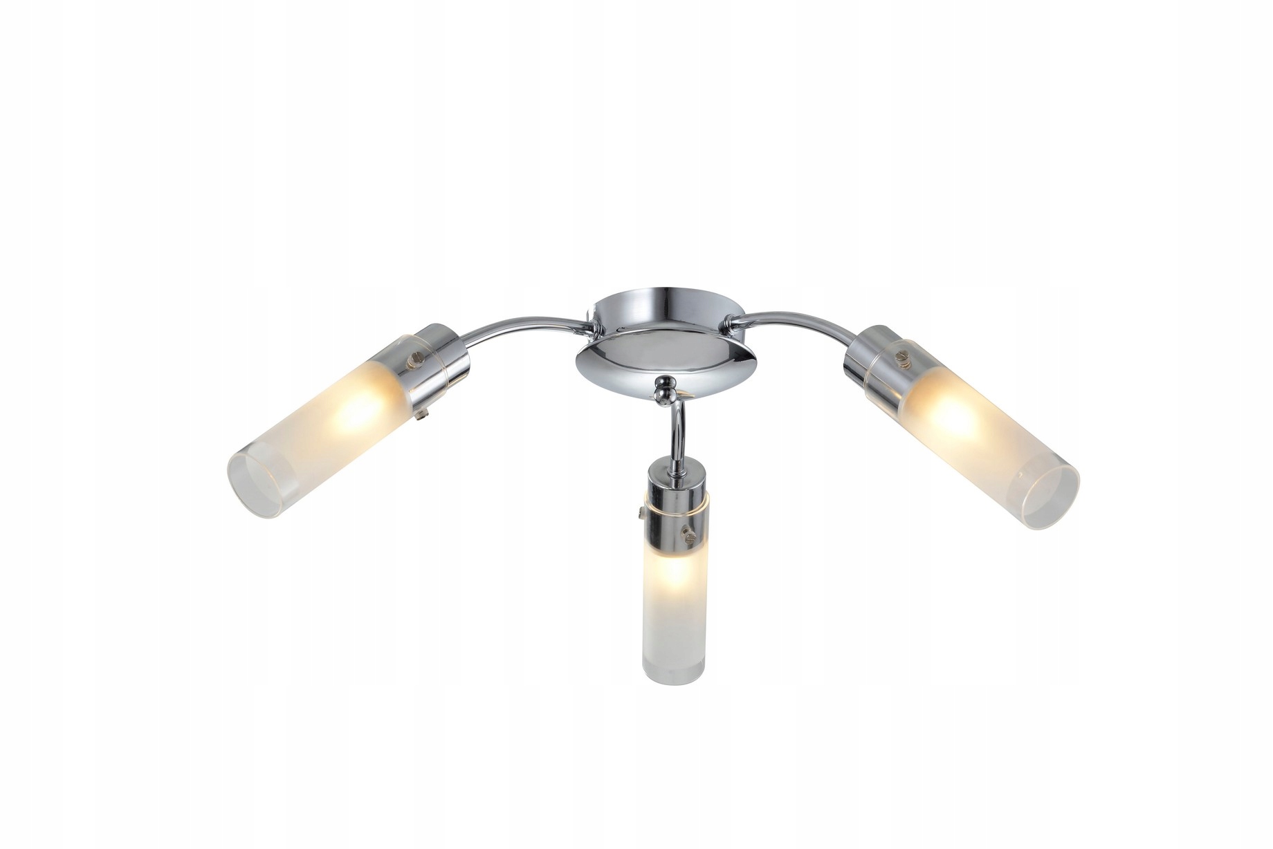 LAMPA PLAFON ŻYRANDOL CHROM 3 RAMIONKA PROMOCJA