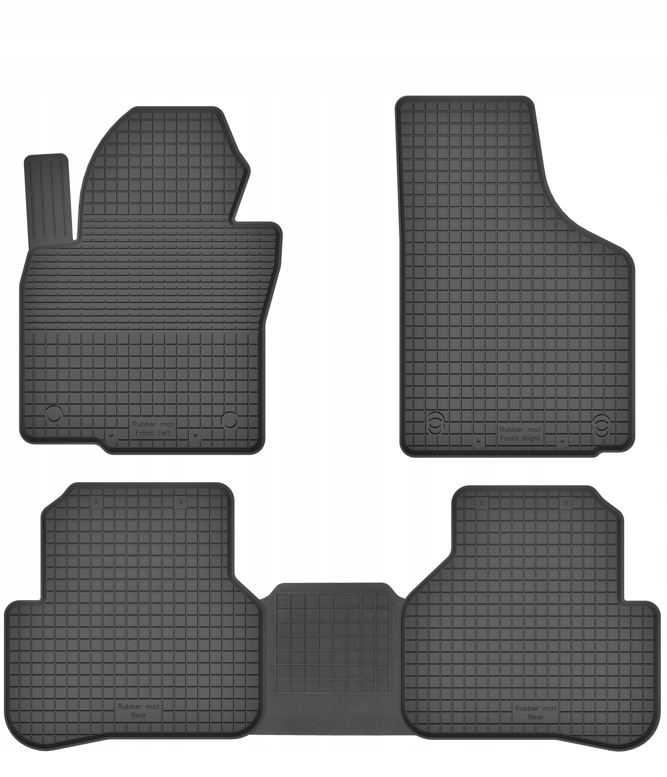 

Dywaniki gumowe do Vw Passat B6 Tunel