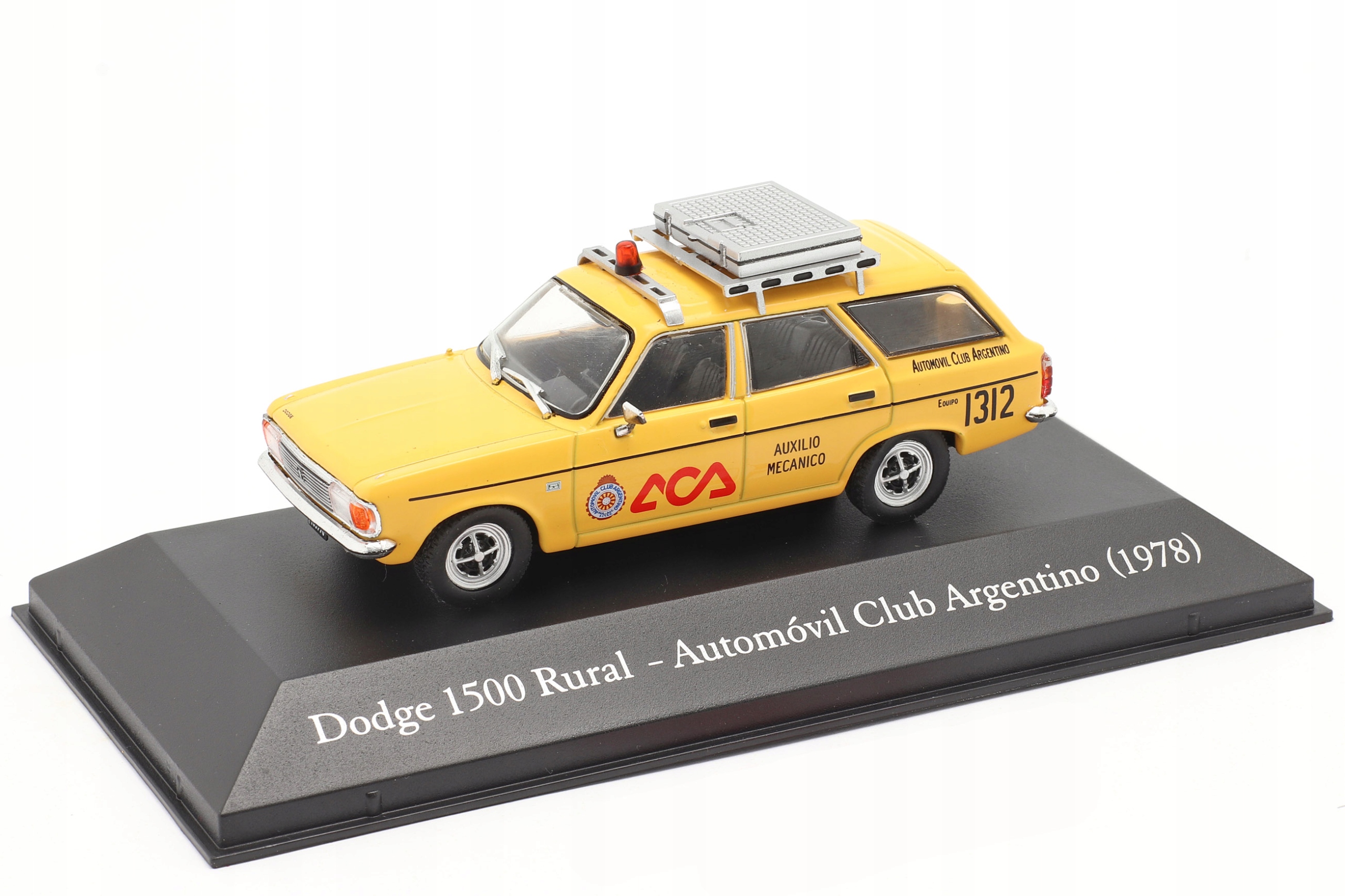 Salvat Dodge 1500 Rural Aca (Opel Ascona Station) 1978 Yellow 1:43