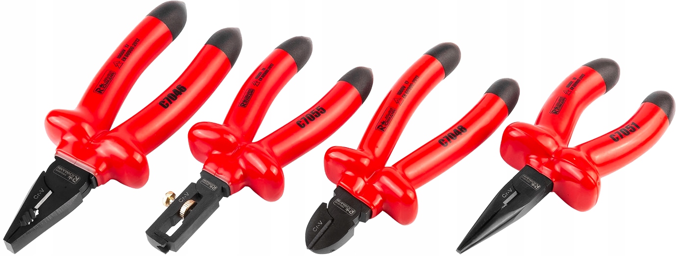 WKŁAD 4el. SZCZYPCE ELEKTRYCZNE IZOLOWANE ZESTAW Wyposażenie w zestawie Tak