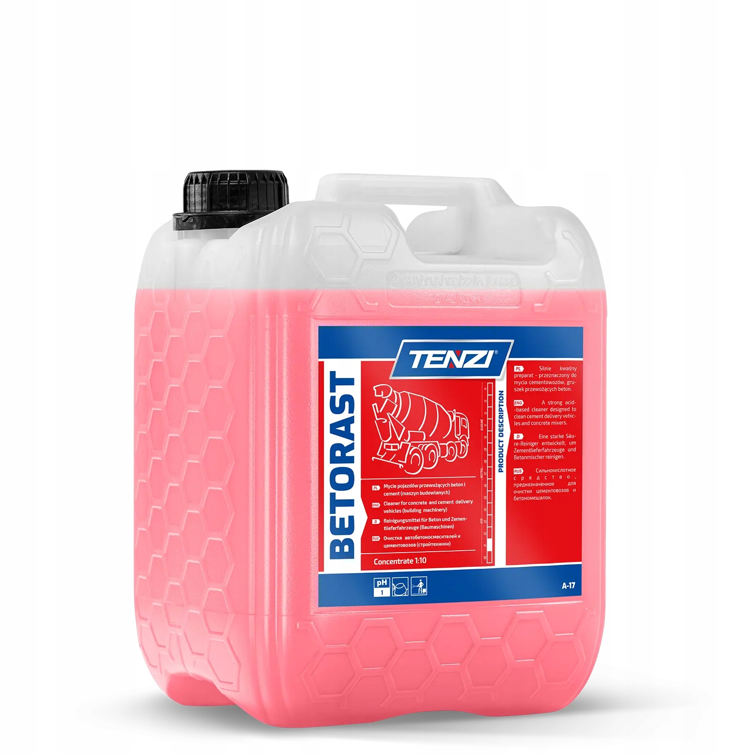 Levně Tenzi Betorast Pro Odstraňování Betonu Cementu Rzi 10 L