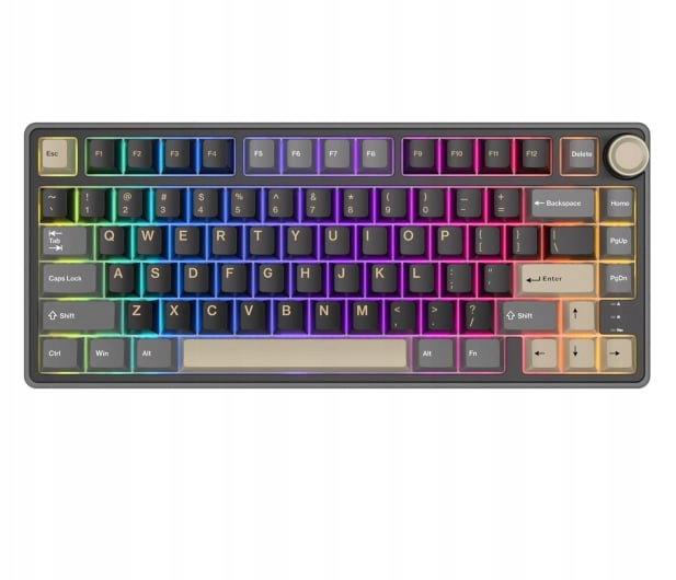 Klawiatura przewodowa Royal Kludge R75 Phantom Brown switch