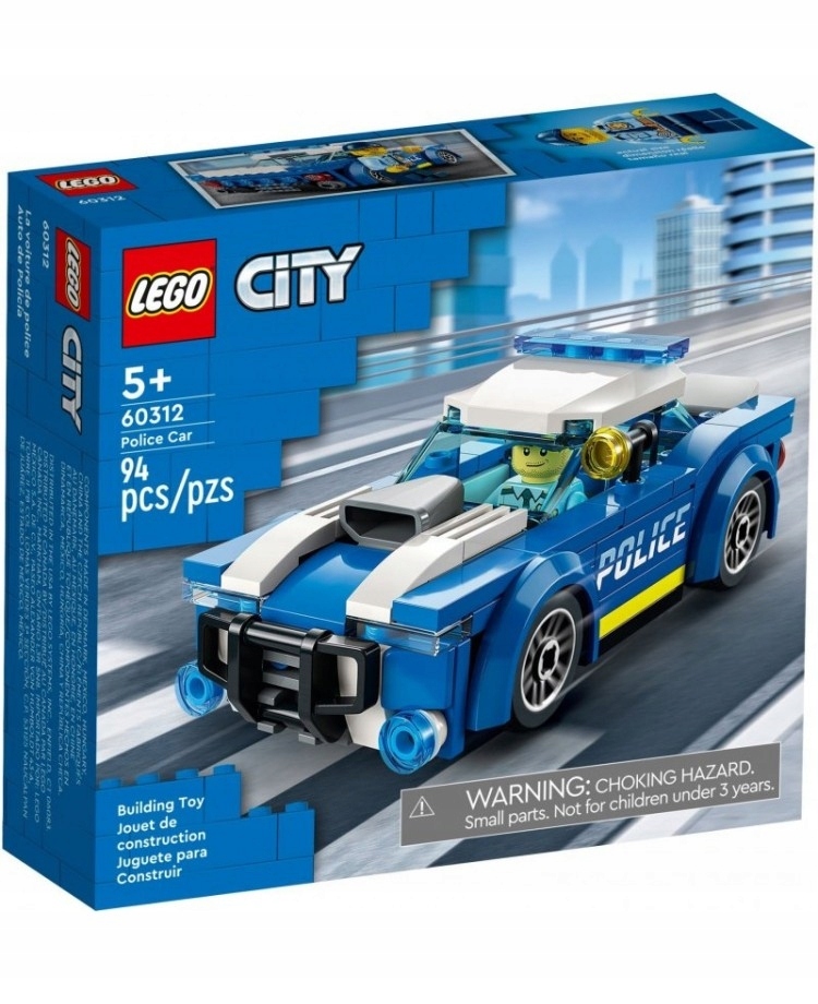 

Lego City 60312 Radiowóz policji Policja Auto