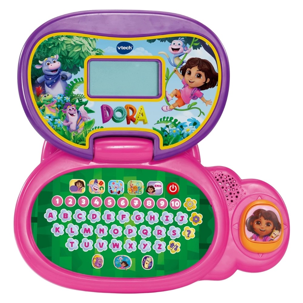 Vtech Dora Mój Komputer Edukacyjny Interaktywna Zabawka (wersja Francuska)