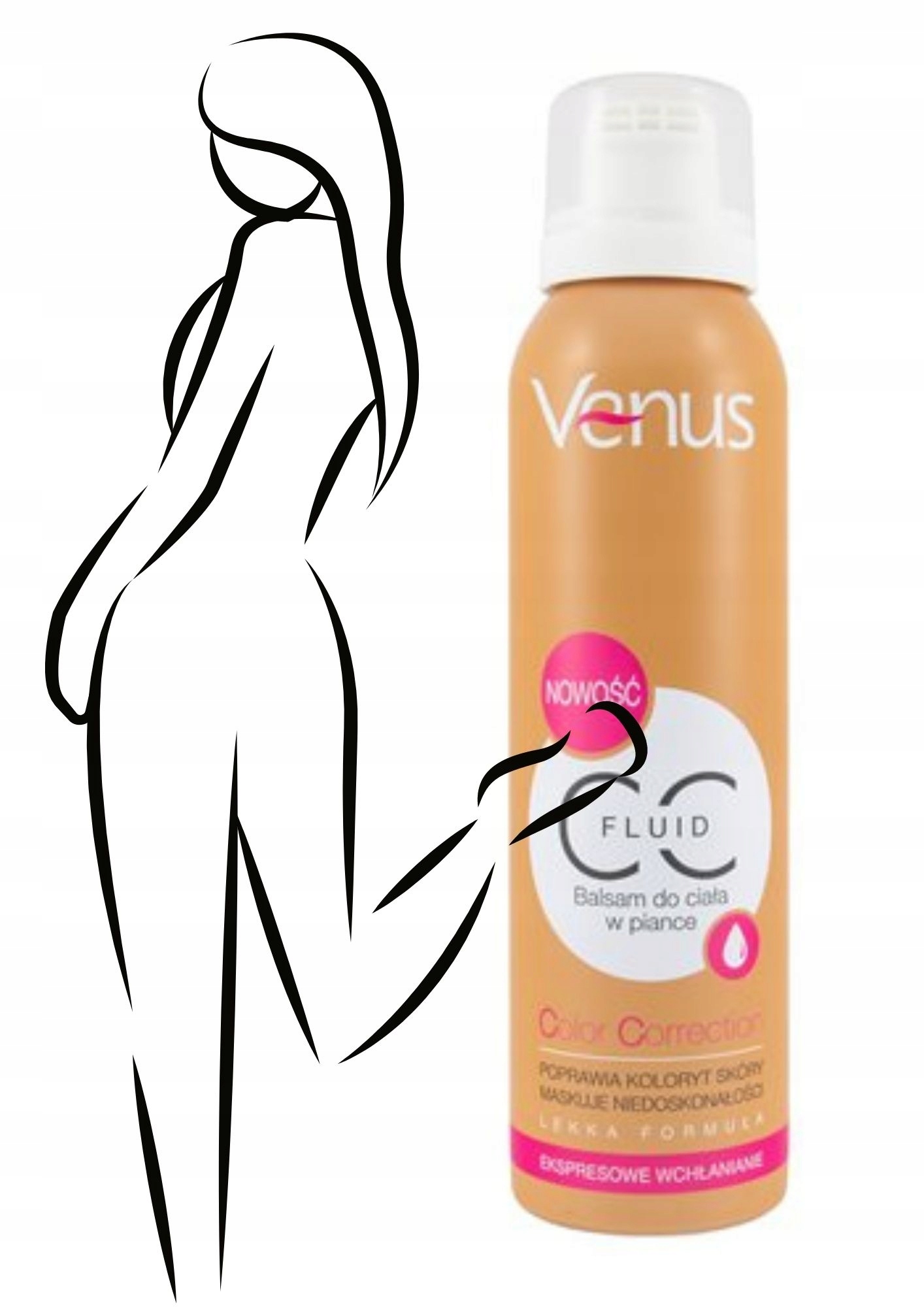 VENUS Balsam FLUID do ciała w piance 150 ml Marka Venus