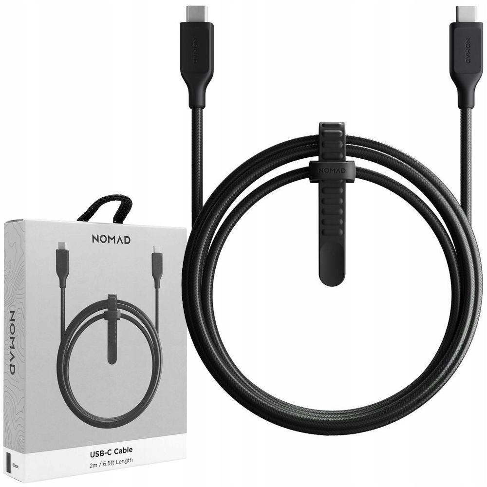 Nomad Pořádný odolný kabel z Usb-c na Usb-c s opletením 2 m 60 W