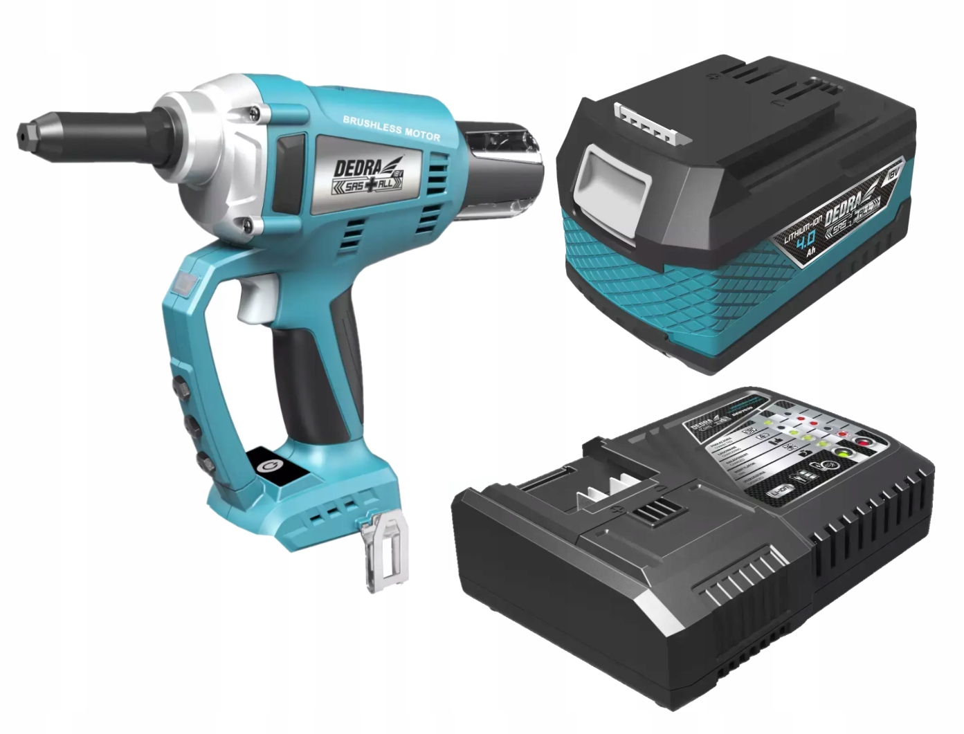 DEDRA NITOWNICA BEZSZCZOTKOWA+AKU 4AH+SZYBKA ŁAD.