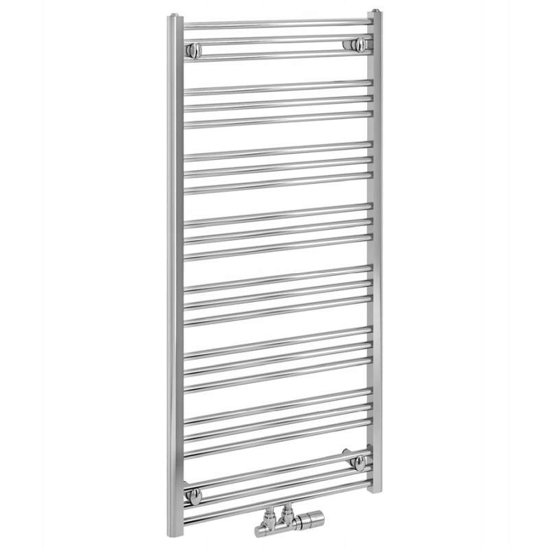 Bruckner Albrecht radiátor 600x1250 mm stredové pripojenie chróm 600.117.1