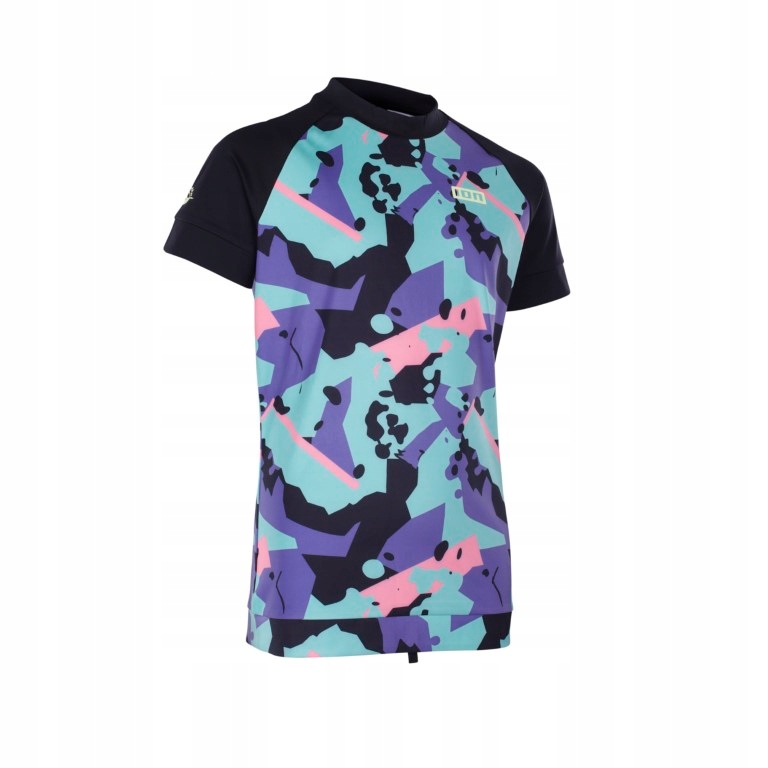 Ion 2026 Lycra Capture Ss grom funky-jungle 116/6 Dětské lycrové tričko s krátkým rukávem