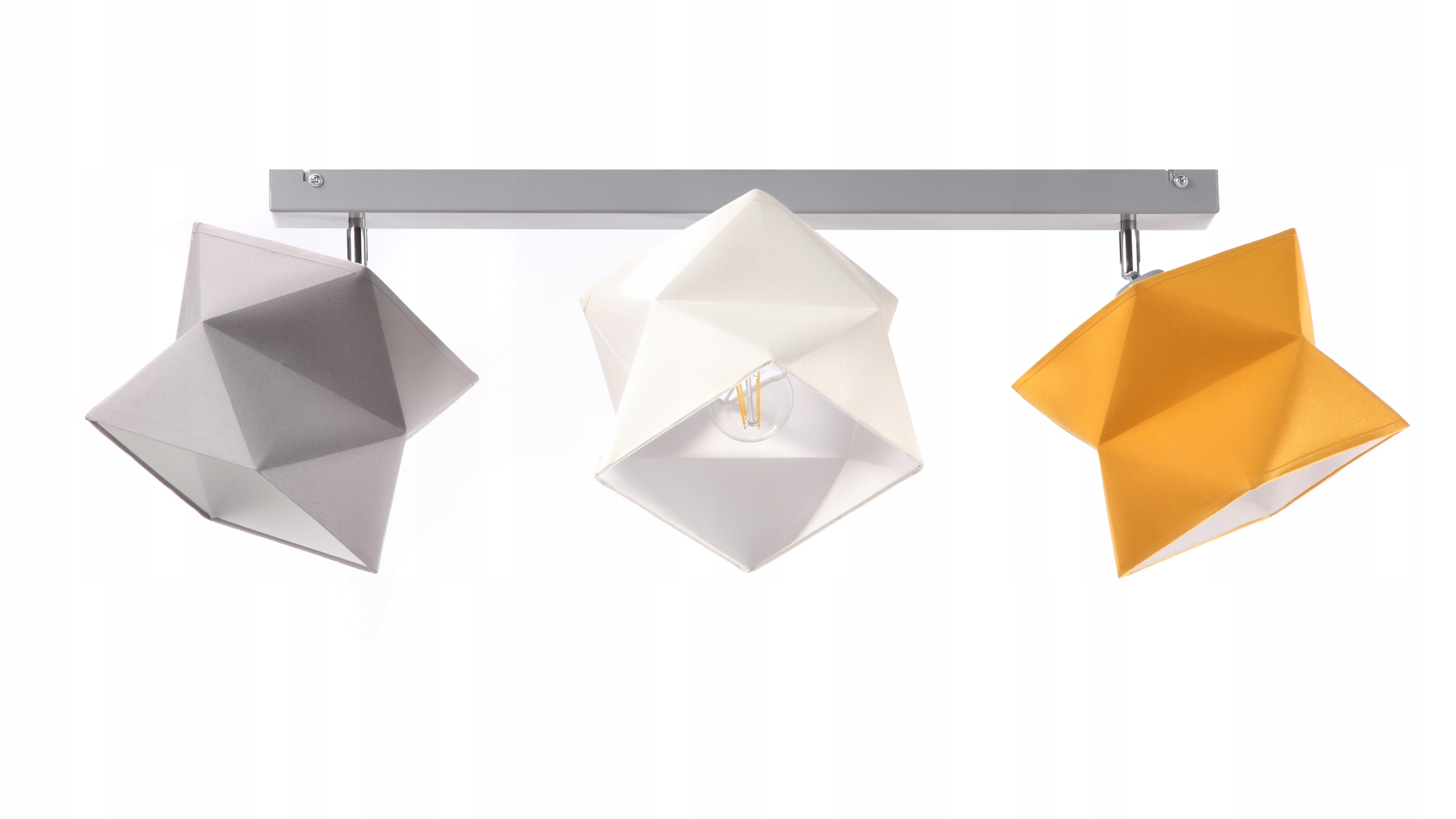 Stropní Svítidlo Závěsné Stropní Svítidlo Stínidla Diamant 3xE27 Edison Led