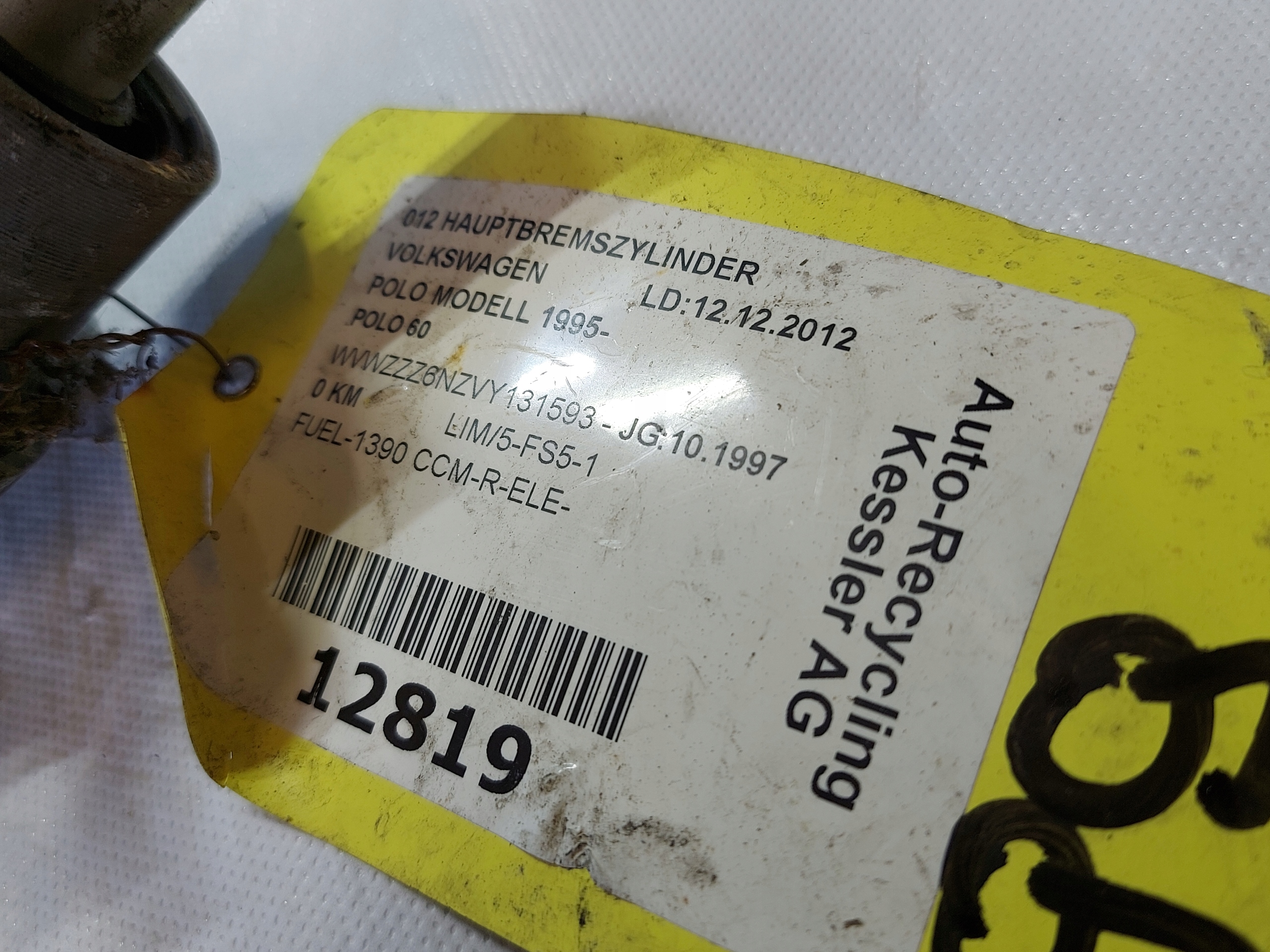 Servofreno VW POLO 6N 1.4 B 21025599