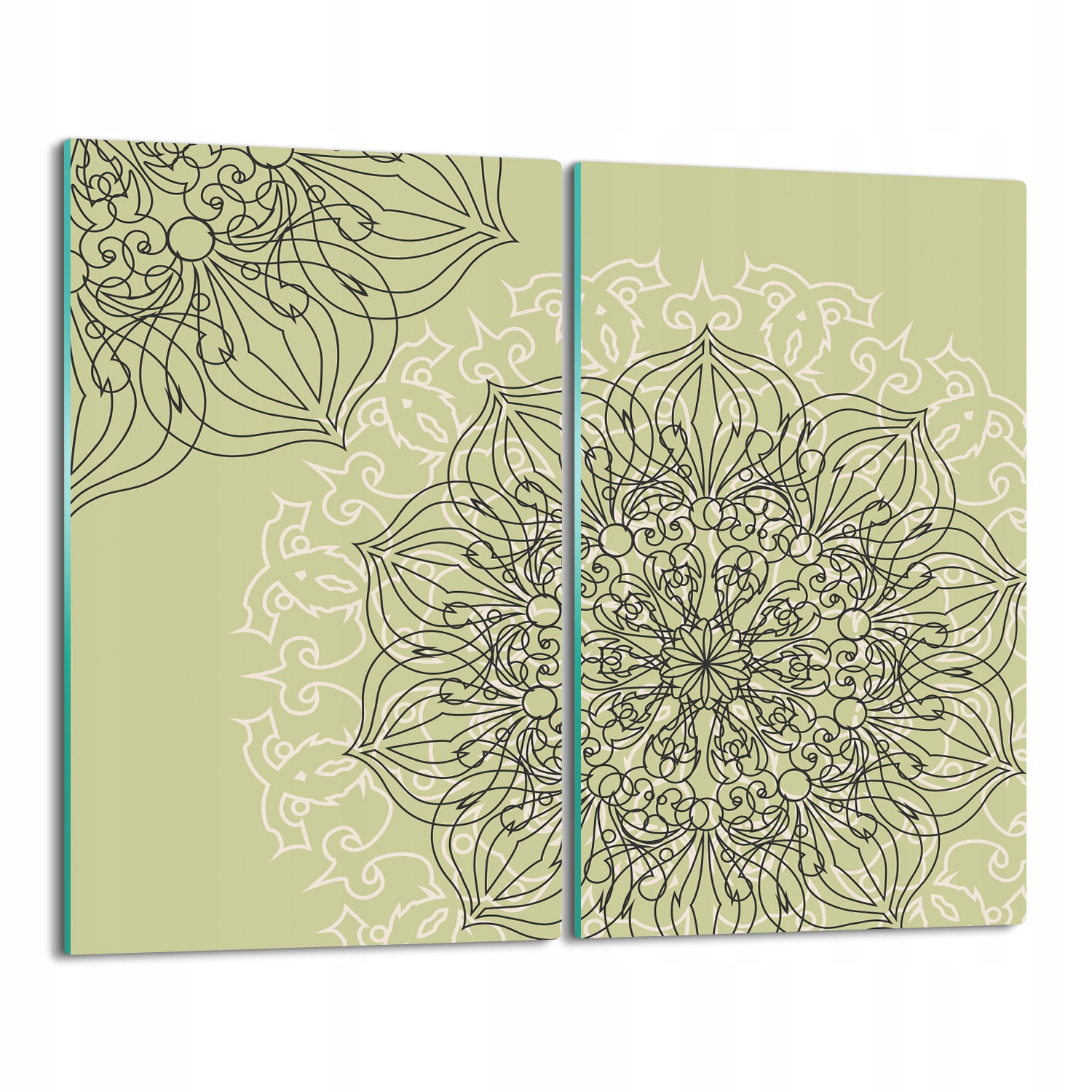 s grafikou obal Mandala květiny vzor 2x 30x52