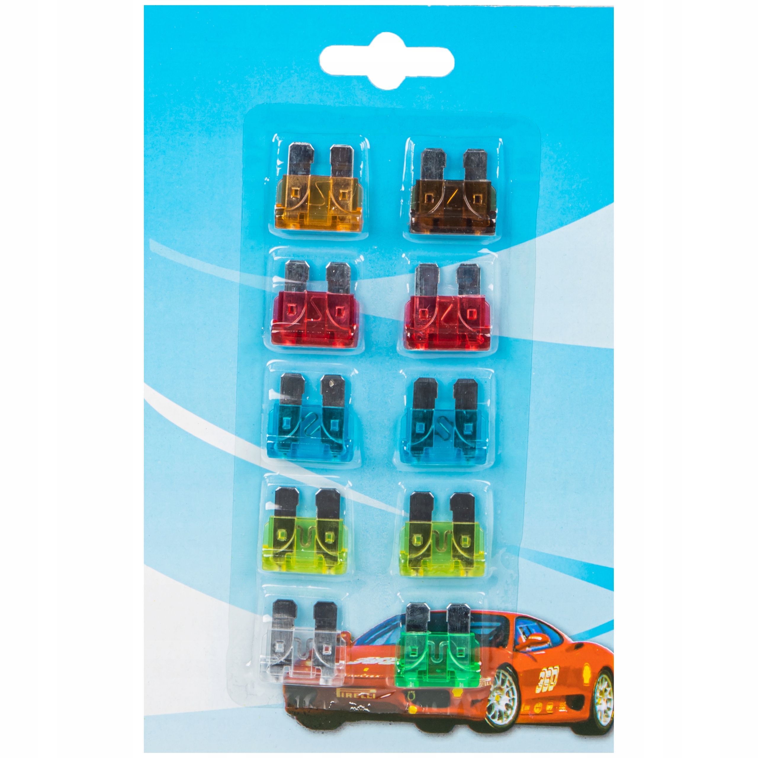 

Zestaw bezpieczników Blow płaskie płytkowe 10 szt