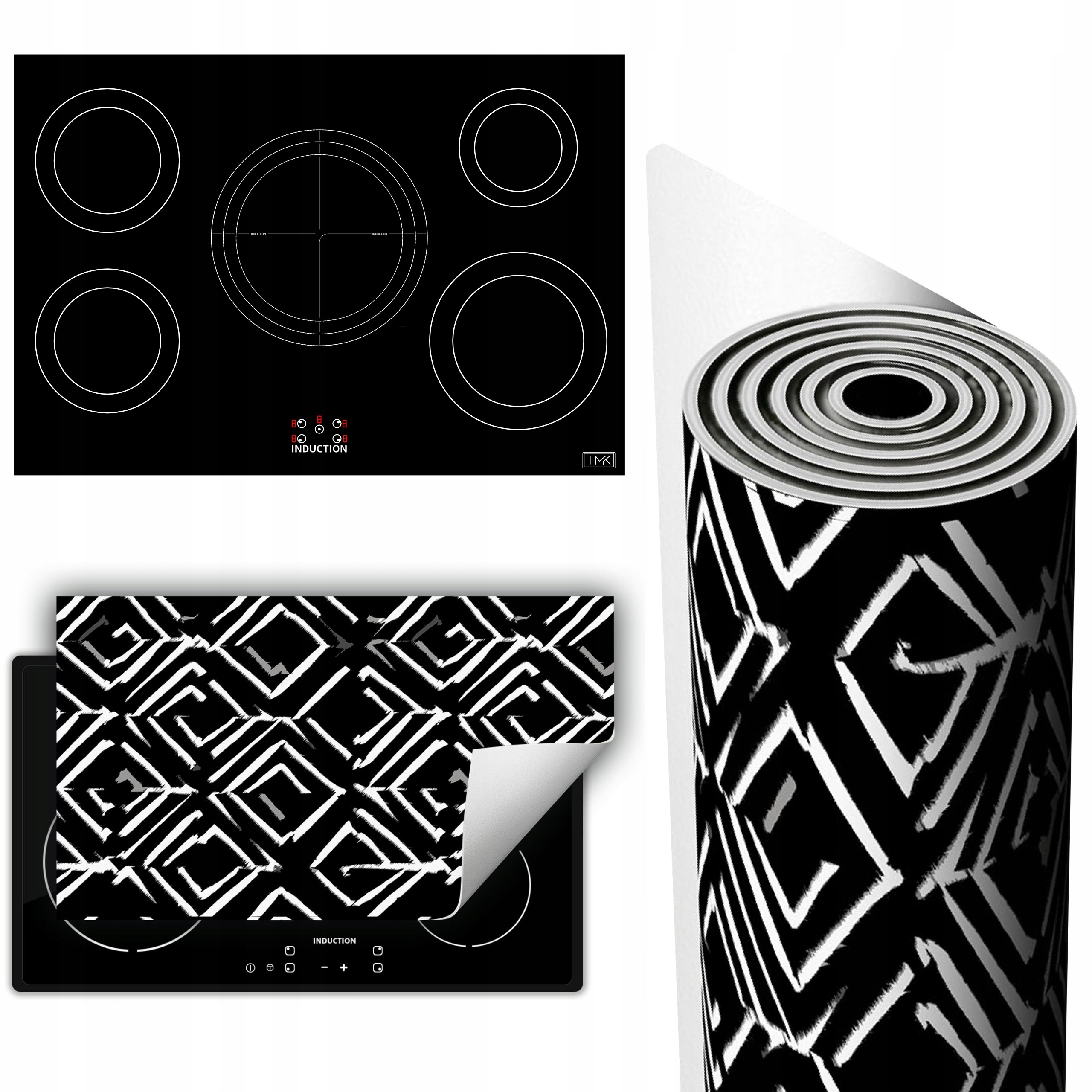 Vinylová Podložka Ochrana Kuchyňské Desky 90x52 bílá mozaika