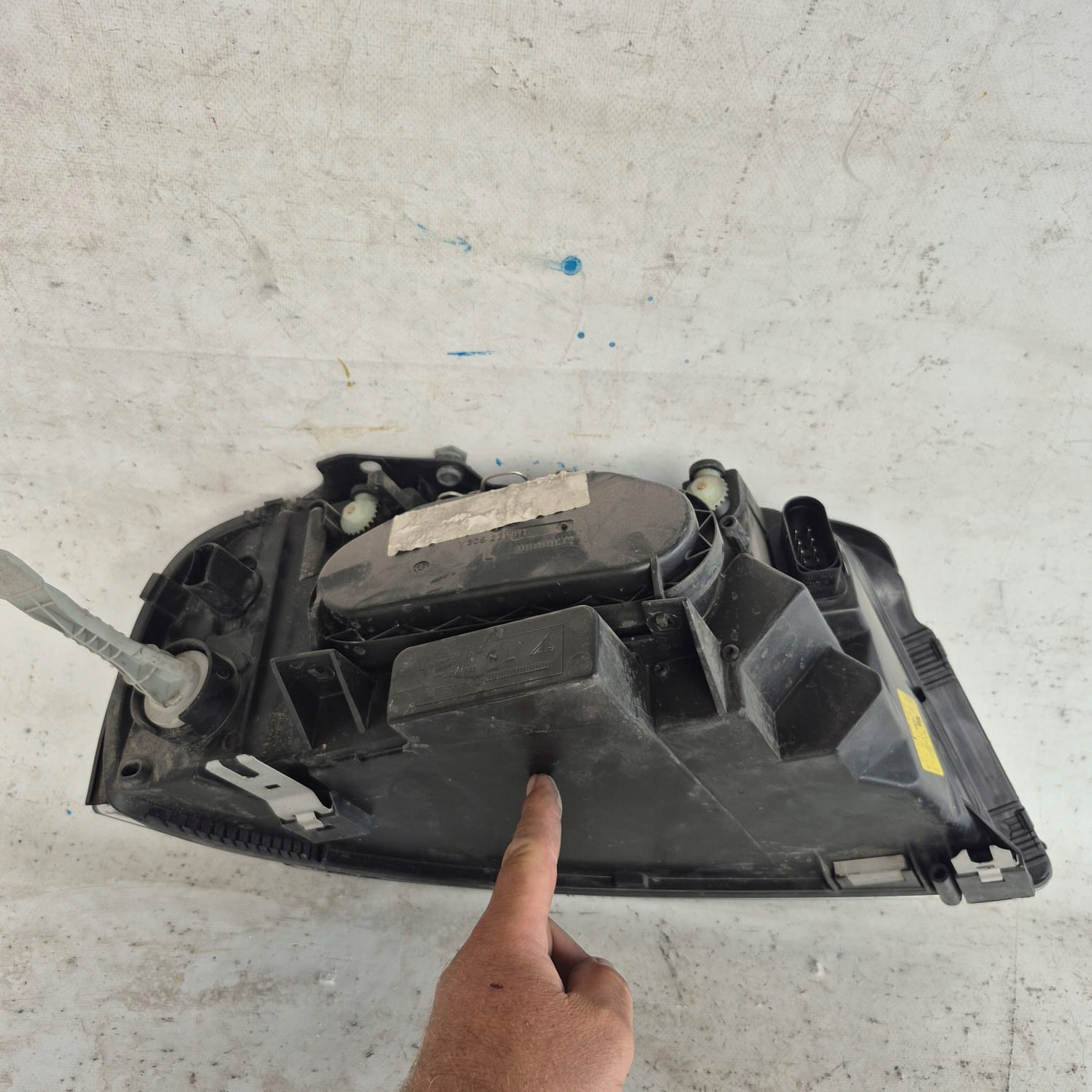 SEAT ALHAMBRA and LIFT 00- light left front front ZWYKLA 7M7941015M