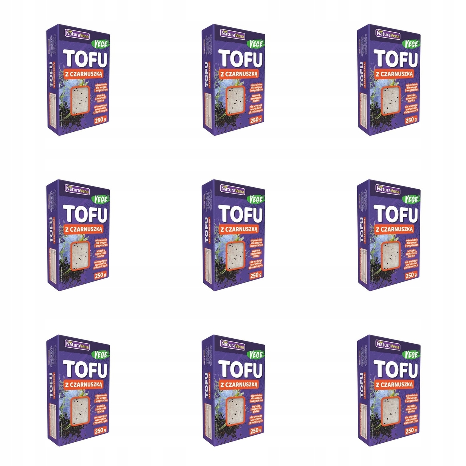 Levně 9 x 250 g Tofu S černuchou naturavena Karton