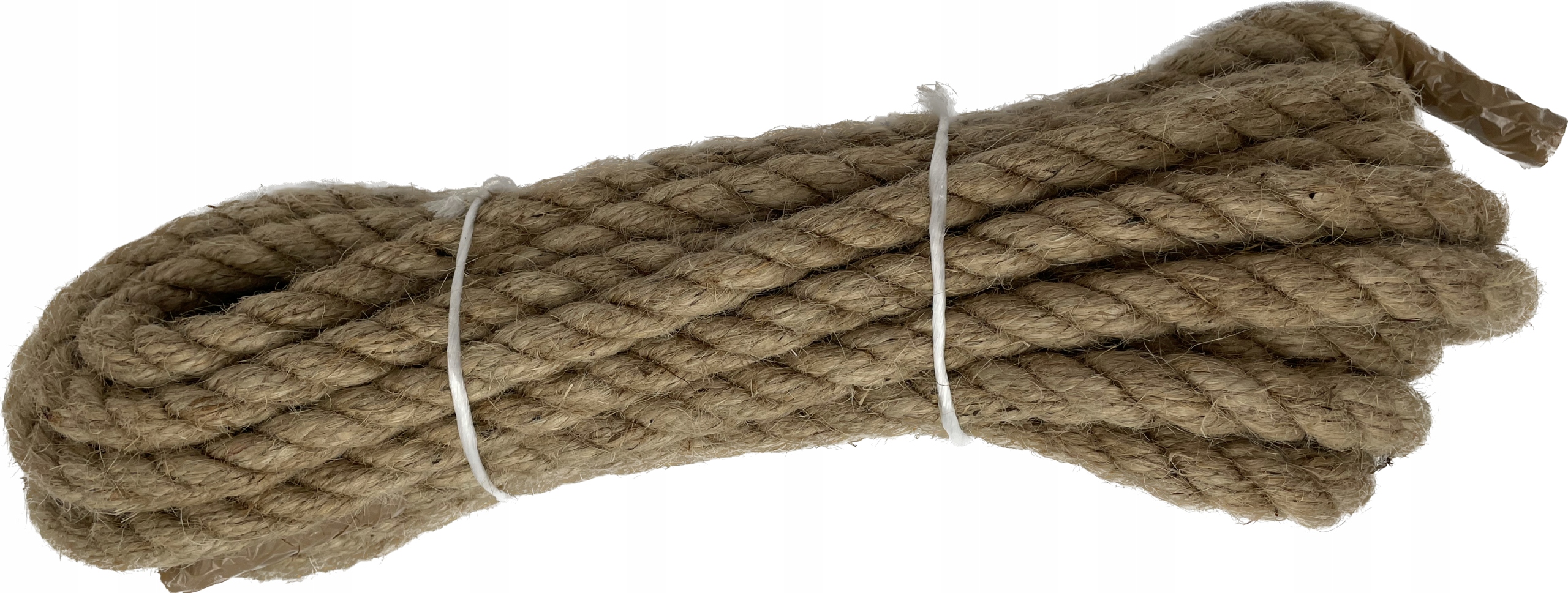 

Lina jutowa żeglarska kręcona Sznur 14mm 10m