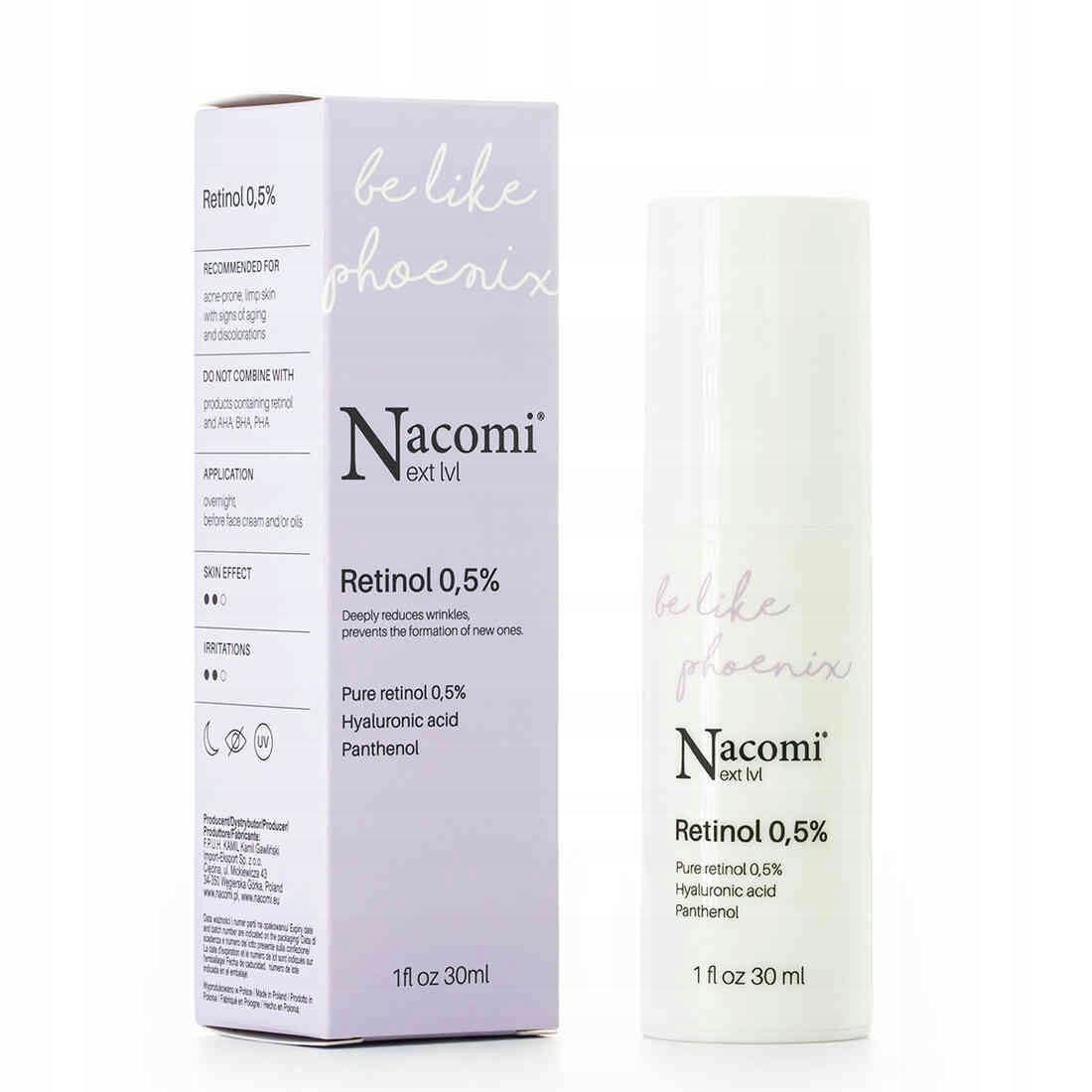 

Nacomi Next Lvl Serum z Retinolem 0,5% 30ml