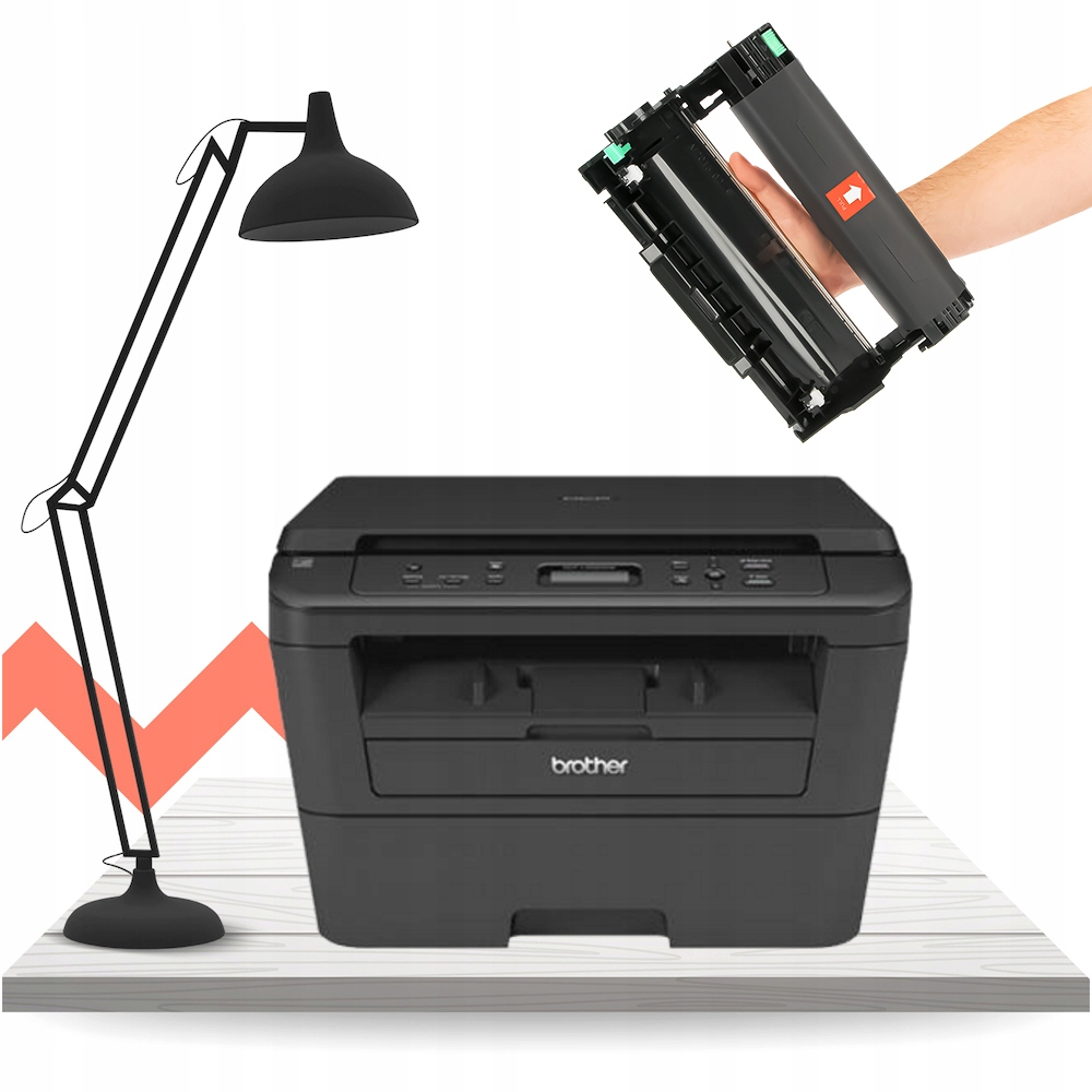 Bęben do Brother DCP-L2520 DW Czarny DR-2300 Producent inny