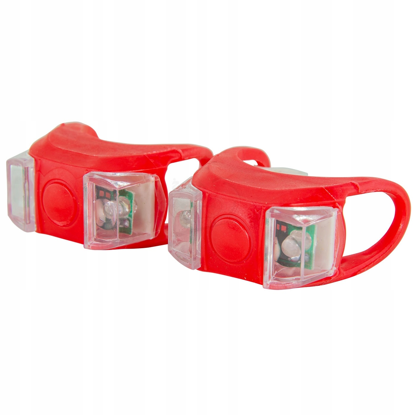 

Lampki rowerowe Meilong HL-009 silikonowe czerwone