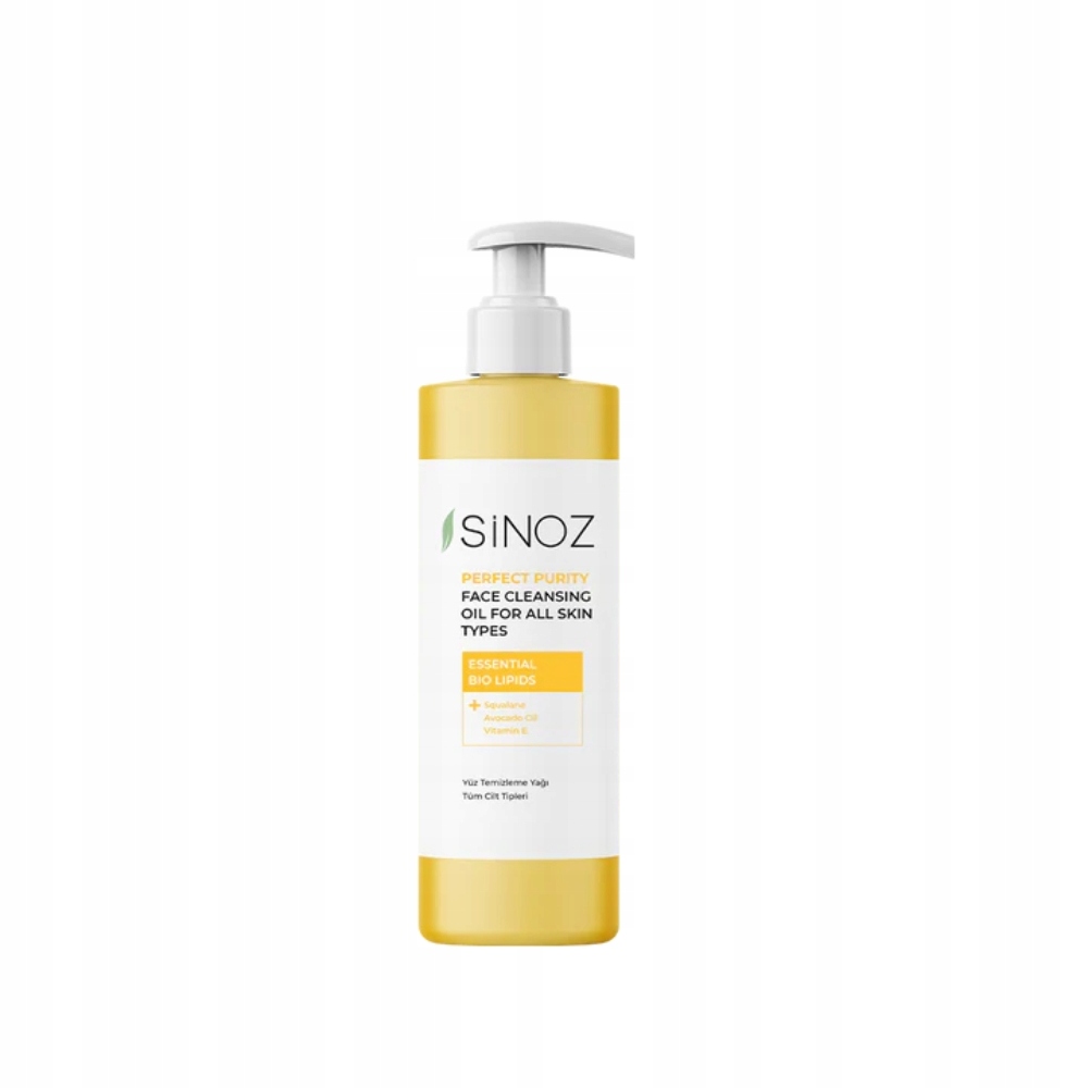 Sinoz Perfect Purity čisticí olej na obličej pro všechny typy pleti, 400 ml