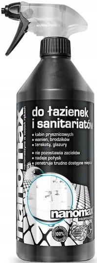 Nanomax Płyn do Mycia Łazienek i Sanitariatów500ml