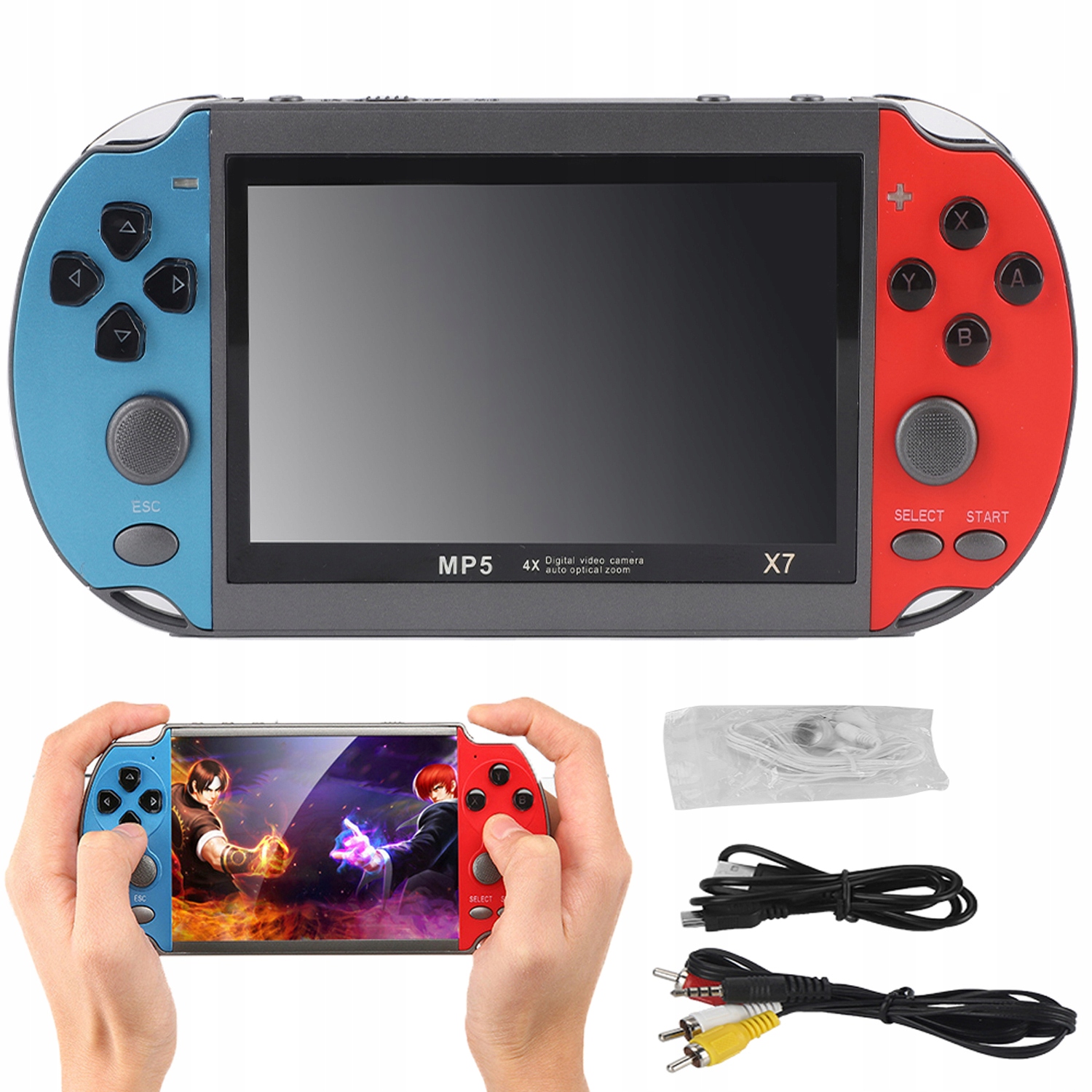 Elektronická Arkádová Herní Konzole X7 8 Gb