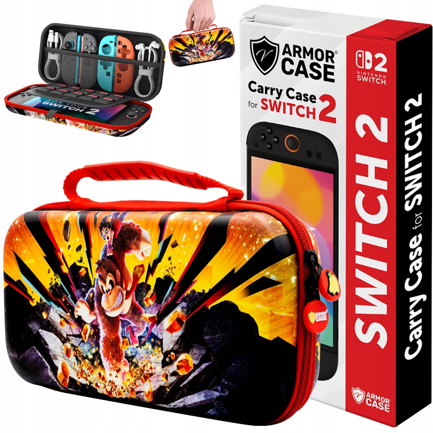 Pokrowiec etui futerał do Nintendo Switch 2 limitowana edycja Donkey Kong