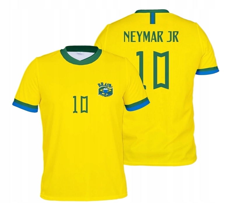 NEYMAR BRAZILIA reprezentácia futbalový dres žltá športová r 158 (S)