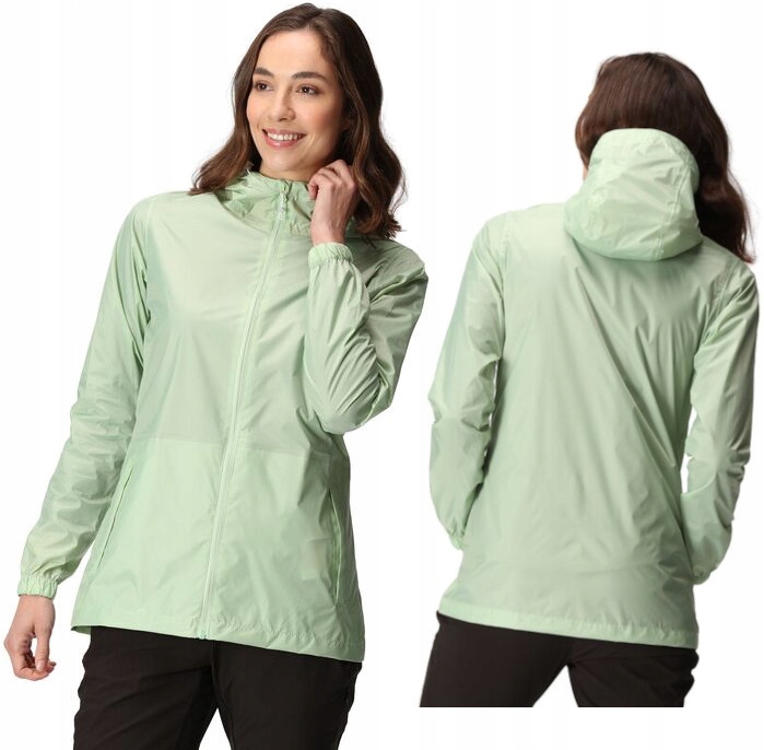 Kurtka przeciwdeszczowa Regatta RWW305 W71 Pack-It jasny zielony L