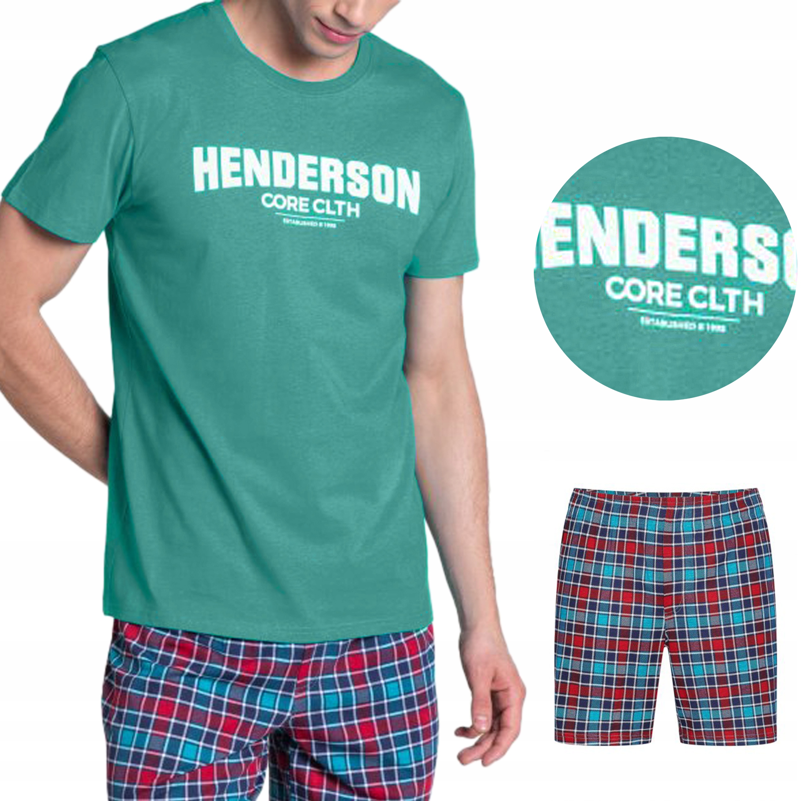 

Henderson piżama męska 38874-69X LID kr. rękaw XXL