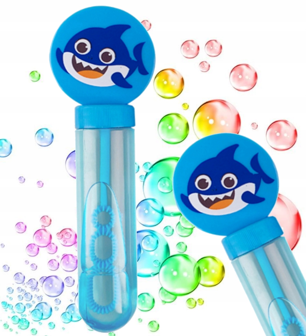 MINI MIECZ DO BANIEK MYDLANYCH RYBKA REKIN RÓŻNE KOLORY