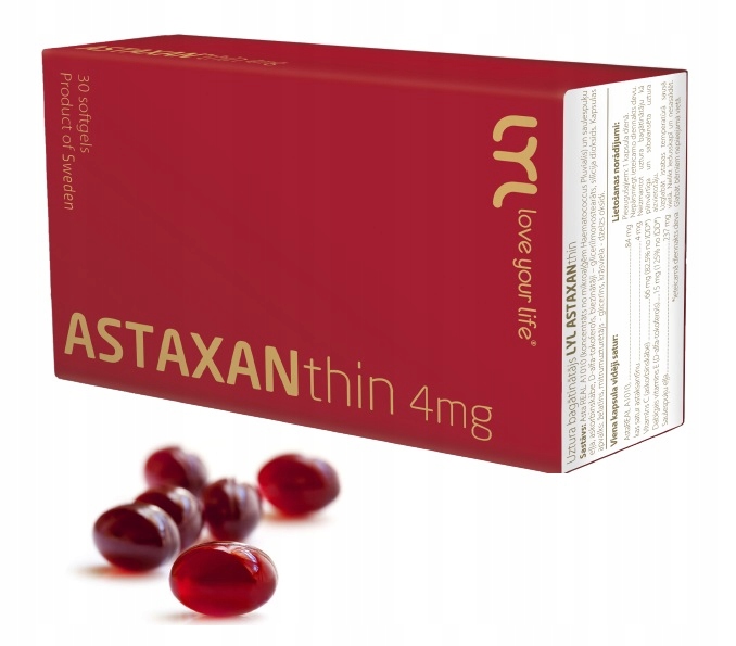 LYL ASTAKSANTIN superfood XXI storočia v MEGA dávke!