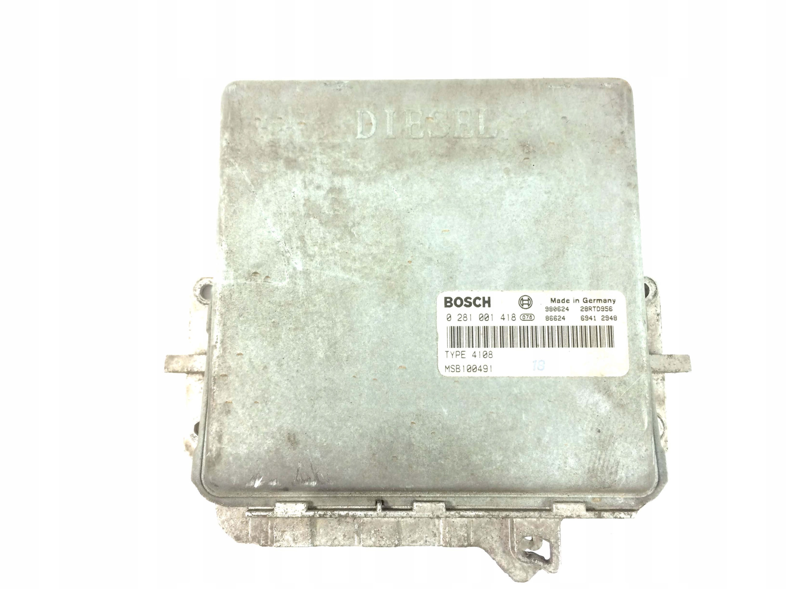 control unit of the engine BOSCH 0281001418