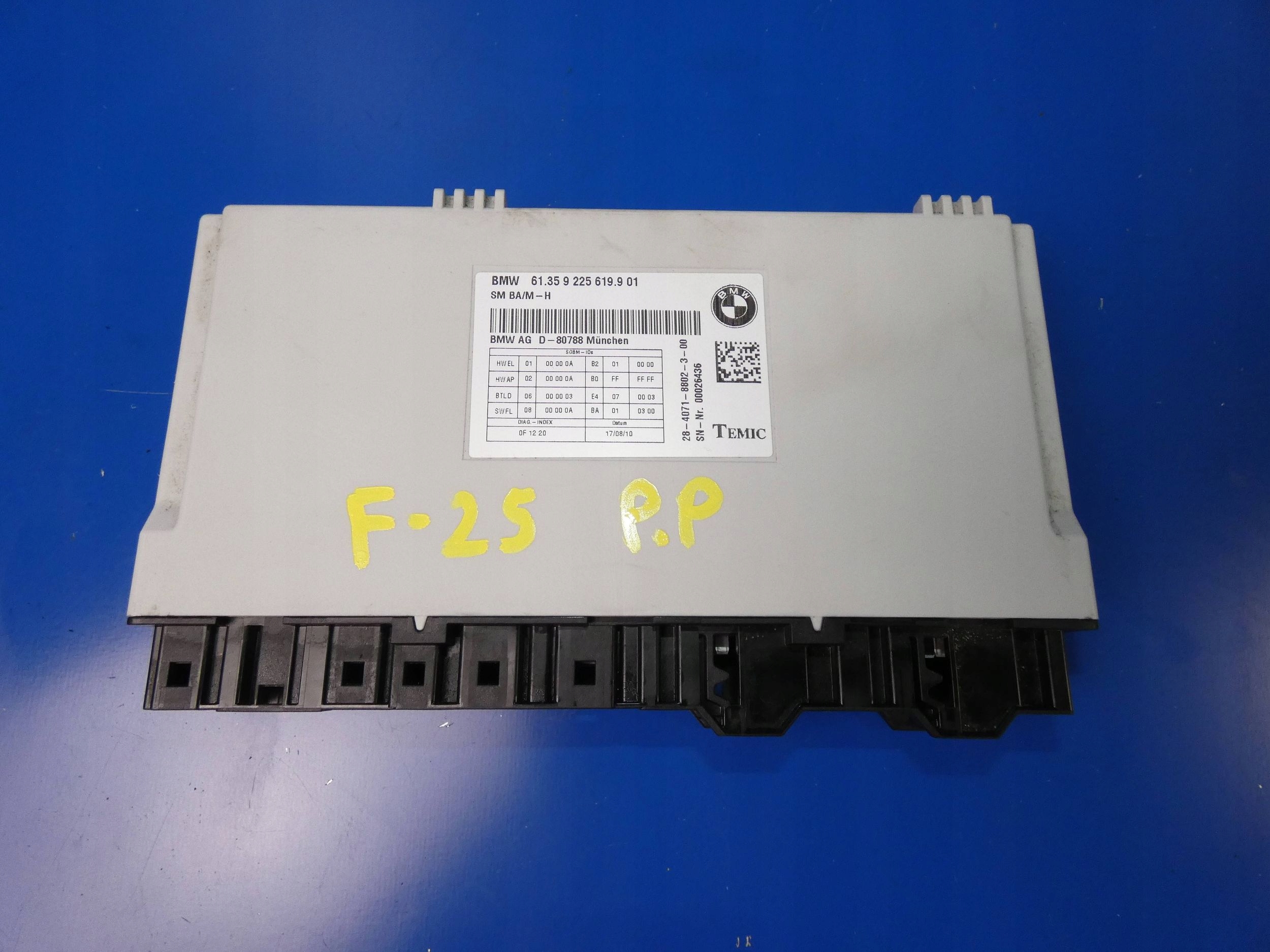 BMW X3 F25 X4 F26 modul Bedienteil SITZ