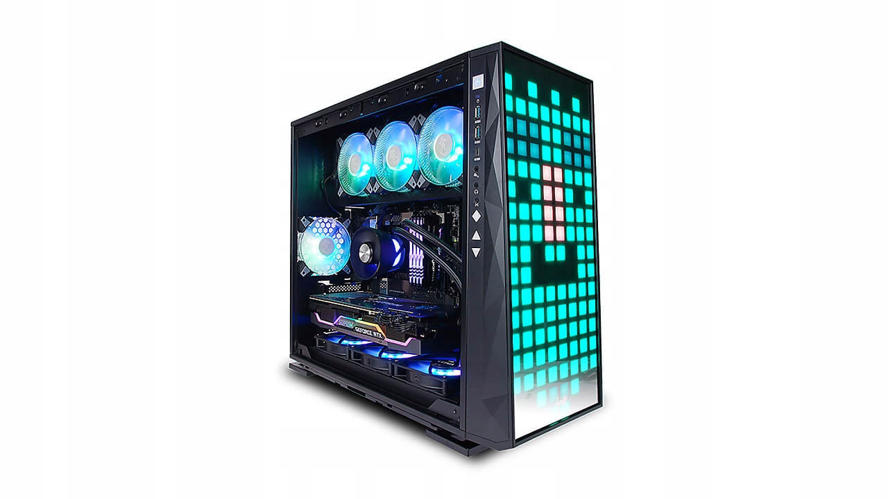 In Win 309/ Midi Tower/ Transpar./ Čierna 309 Gaming