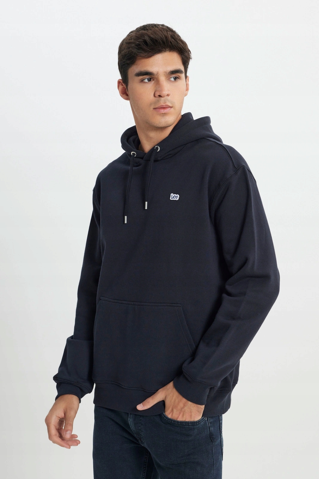 Pánská mikina Lee Zip High Neck Sws Black 112388462 S