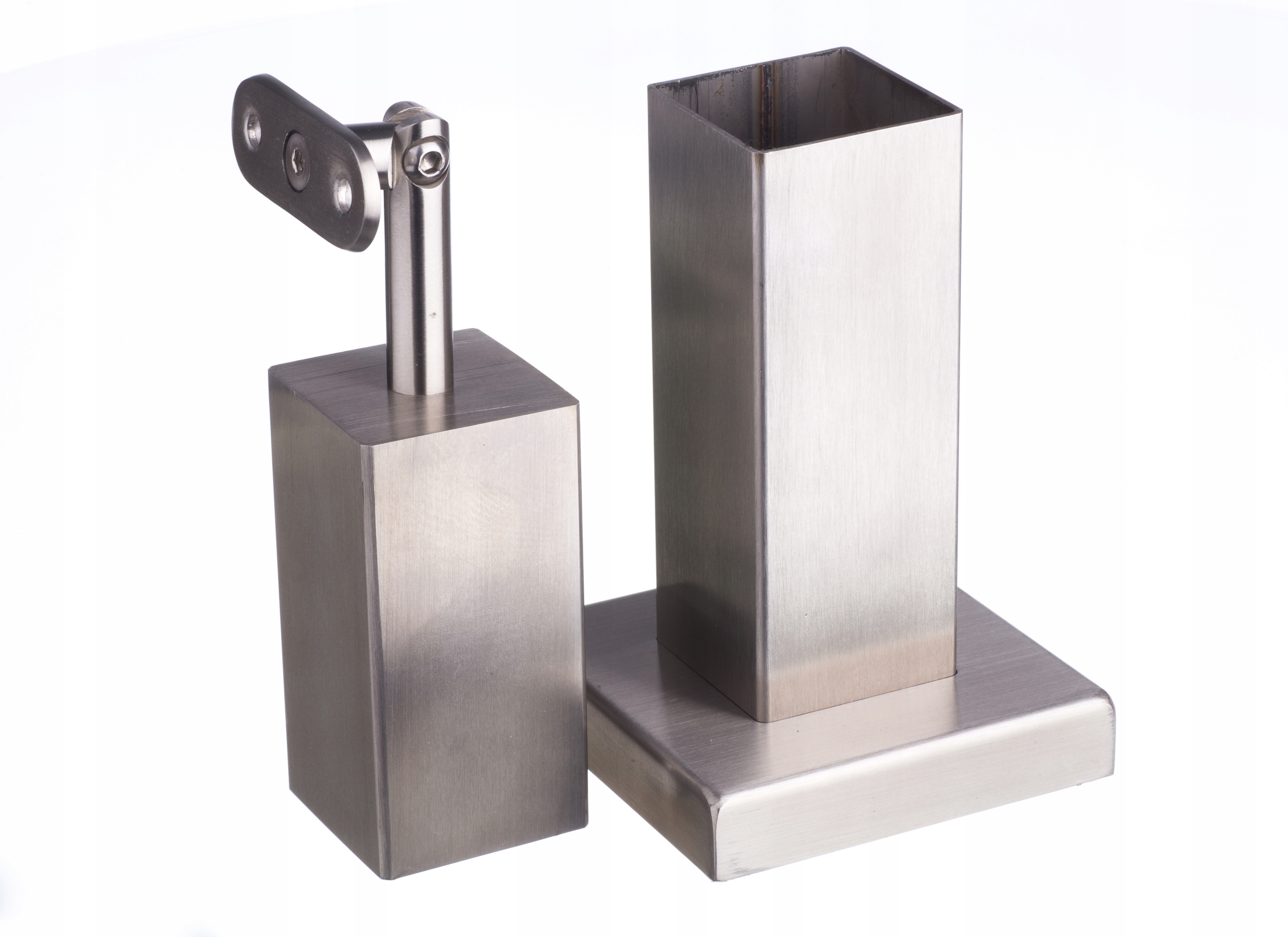 Kování Dřevěného Sloupku Inox 50x50