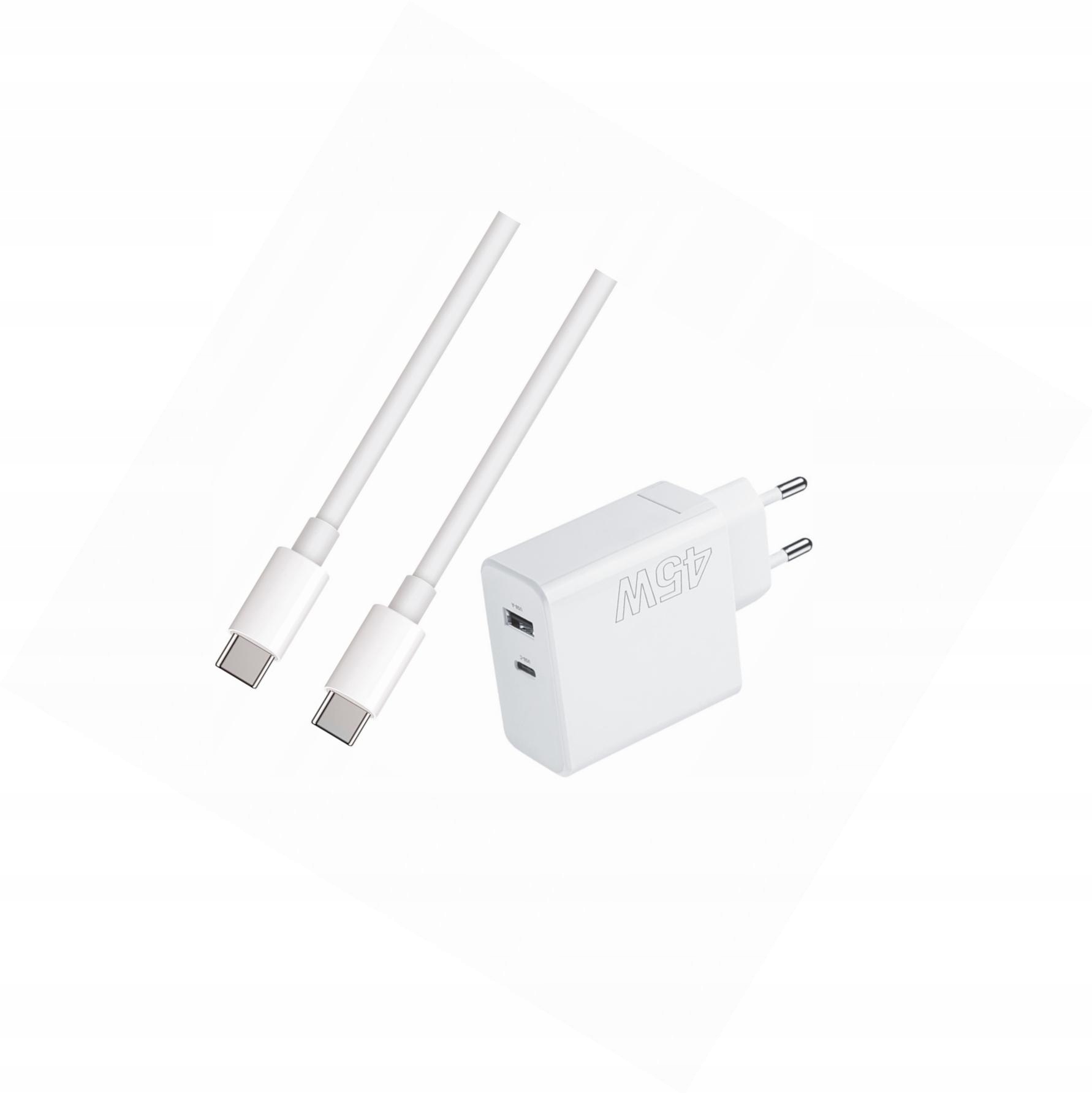 Szybka ładowarka 45W z kablem 1m 2 wejścia do OnePlus 8T 5G