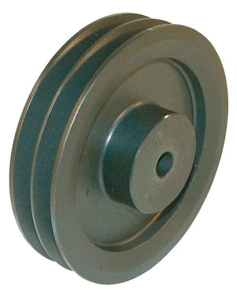 Klínové řemenice Z nebo Spz 2 drážky průměr 122 mm Kramp 118Z2
