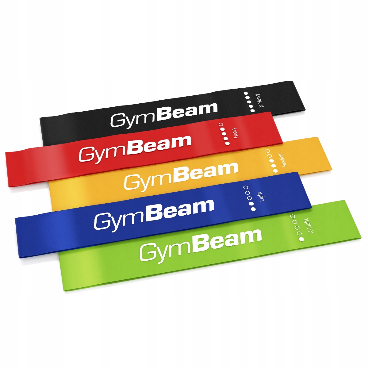 

Taśmy Gumy Oporowe Zestaw Fitness 5 szt. GymBeam
