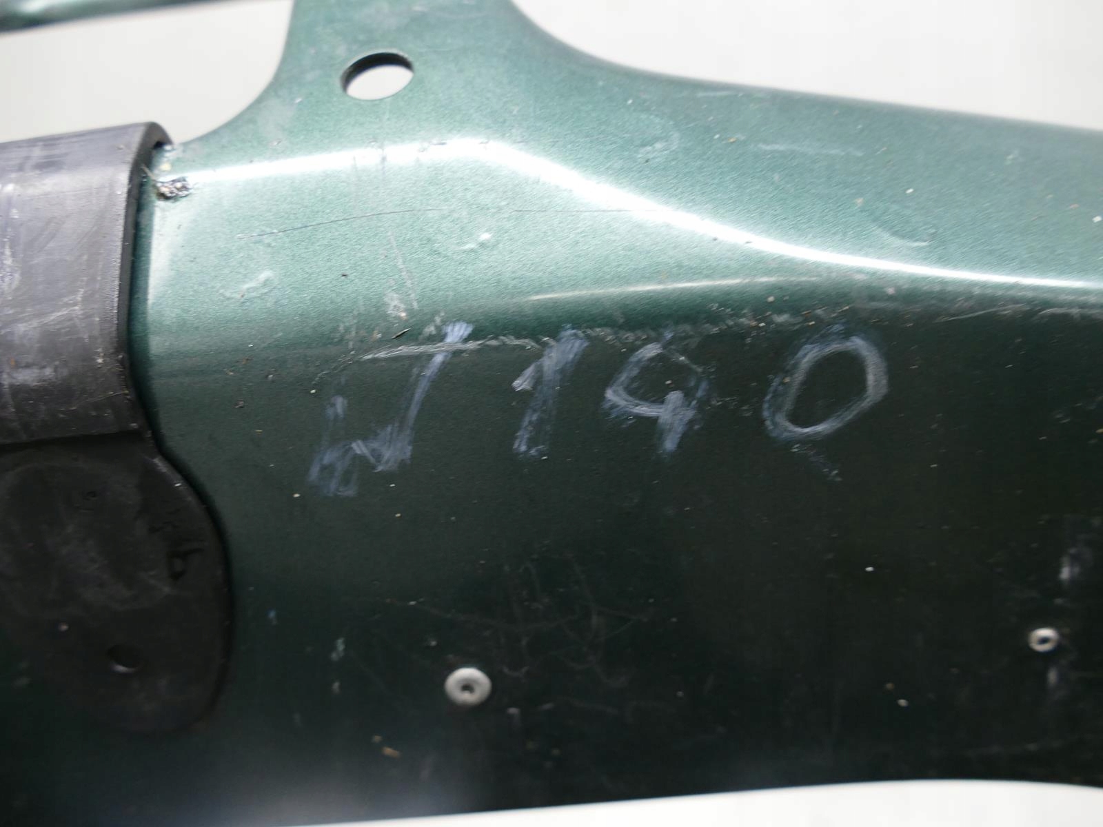 MERCEDES W140 support panel for radiators upper pillar