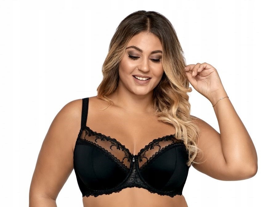 

Biustonosz semi-soft Ava 1030- czarny *80G