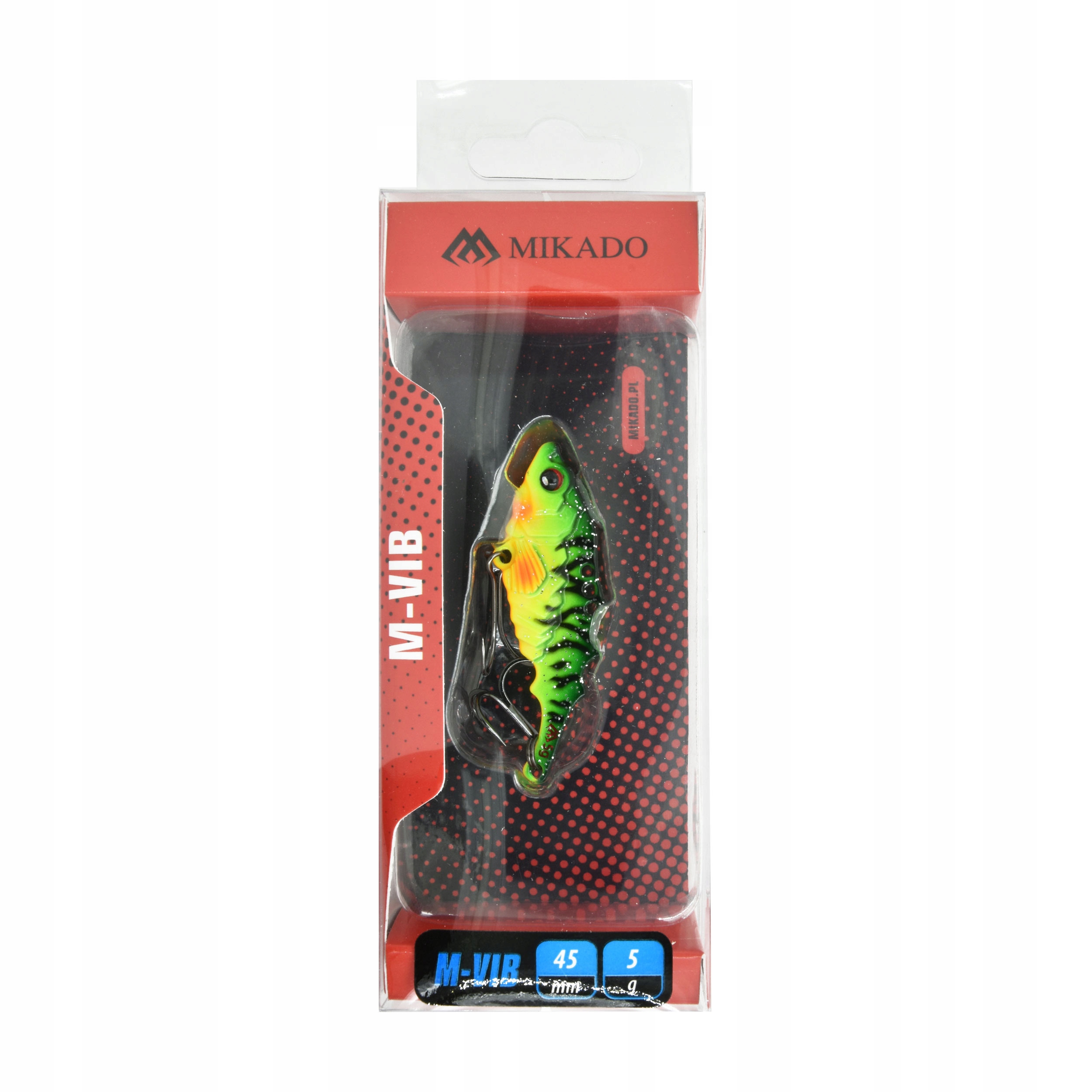 Cykada Mikado M-Vib kształt ciernika kolorfire tiger 5g 45mm 1szt.