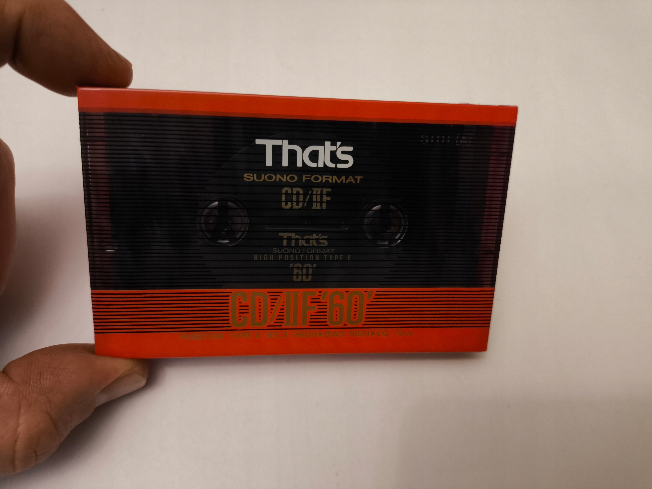 That's Cd/iif CD/II F 60 Japan Nos fólie *2855