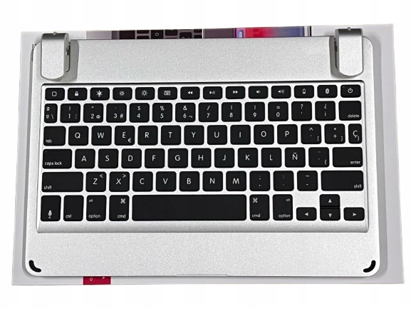Bezprzewodowa klawiatura Qwerty hiszpański układ Brydge 10.5 Silver